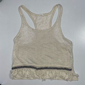 Poetry S See Through Razorback Tank Top
